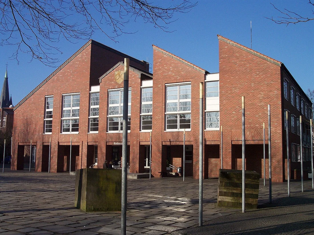 Das Rathaus von Gescher.